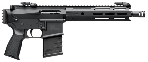 Kriss USA DM22P26BL10 DMK22P  22 LR 10+1 10.50" Black Threaded Barrel, Matte Black Picatinny Rail Receiver, Picatinny Rail Rear, Black Polymer Grip