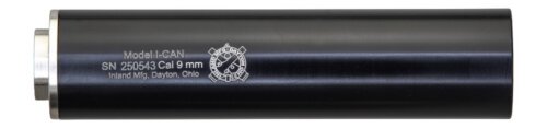 Inland MFG ICAN9MM   9mmLuger Black Aluminum 1/2"x28