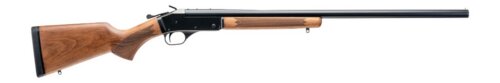 JTS Shotgun J020SSAW028 Lonestrike  Full Size 20 Gauge Break Open 3" 1rd 28" Blued Steel Single Shot Barrel, Blued Steel Drilled & Tapped Receiver, Fixed Hardwood Stock, Rem Choke