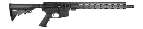 One Horse LLC  OH-15 Carbine Length 5.56 NATO 30+1 16" Black Threaded Barrel, Black Receiver w/Picatinny Rail, M-LOK Handguard, One Horse M4 6 Position Black Polymer Stock, Black A2 Grip, A2 Flash Hid