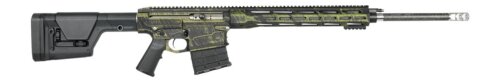 Nemo Arms OMENW-G324CF Omen Watchman 300 Win Mag 14+1 24" Black Proof Research CF Threaded Barrel, Black/Green Tiger Stripe Aluminum Receiver w/Picatinny Rail, M-LOK Handguard, Magpul PRS Gen3 Black P