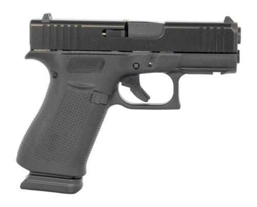 Glock PX4350203FR G43X  9mm Luger 15+1 3.41" Black GMB Barrel, Black Steel Serrated w/Optic Slide, Black Polymer Frame w/Accessory Rail, Ambidextrous