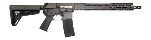 Black Rain Ordnance SSP300BLKSMK SSP 300 Blackout 30+1 16" Black Nitride Threaded Barrel, Smoke Cerakote Aluminum Receiver w/Picatinny Rail, Magpul MOE SL Black Polymer Stock, Black Magpul Grip