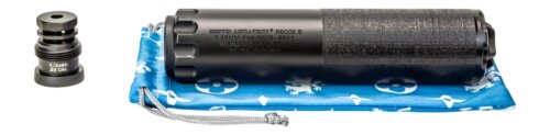 Griffin Armament GAREC5AM-W 5 RECCE 5.56mm 1.50" Black Stainless Steel 1/2"x28