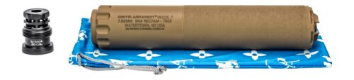 Griffin Armament GAREC7FDEAM-W 7 RECCE 7.62mm 1.50" Flat Dark Earth Stainless Steel