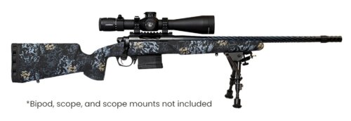 Horizon Firearms HRF-VNP-300W-22R-P Vandal Prime 300 Win 22" Black Spiral Fluted Threaded Barrel, Black Receiver w/Picatinny Rail, Textured Iota EKO Carbon Fiber Stock