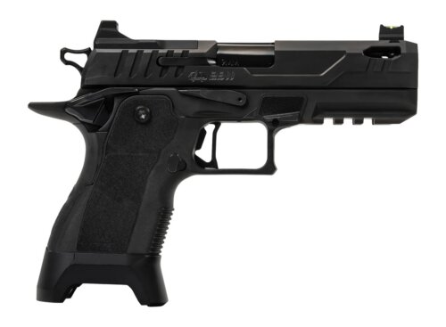 Oa Defense  2311 Pro w/Plus Kit Compact Frame 9mm Luger 17+1 4.25" Black Ported Barrel, DLC Black Steel Optic Ready/Serrated Slide, Black Aluminum Frame w/Picatinny Rail, Black Polymer Grip, Ambidextr