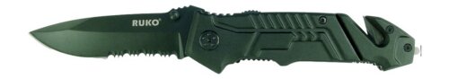 RUKO RUK0144S-CS     440A 3-1/4"BLK RUBBER FOLDING