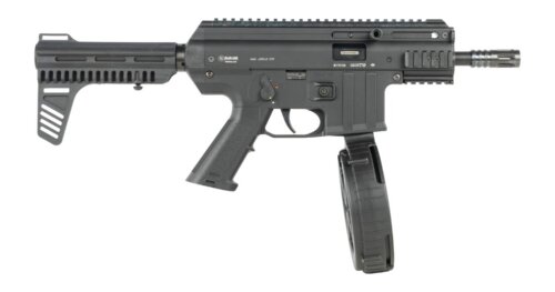 Mauser Rimfire 415.00.60_1 TacOps Pk 22 LR 110+1 5" Black Anodized Steel Barrel, Picatinny Rail Receiver, Black Aluminum Frame w/Picatinny Rail
