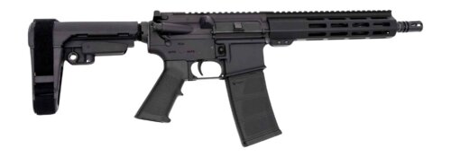 Andro Corp Industries 556103HB ACI-15 Halo 5.56 NATO 30+1 10.30" Black Nitride Threaded Barrel, Black Anodized Aluminum Receiver w/Picatinny Rail, M-LOK Handguard, Black Polymer SBA3 Pistol Brace, A2