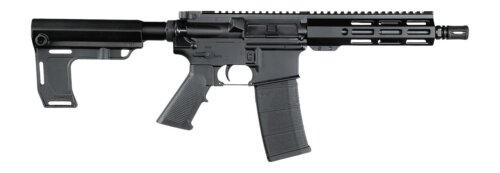 Andro Corp Industries 3008CBMPS ACI-15 CQB 300 Blackout 30+1 Black Nitride Threaded Barrel, Black Anodized Aluminum Receiver w/Picatinny Rail, M-LOK Handguard, Black Polymer SBA3 Pistol Brace, A2 Grip