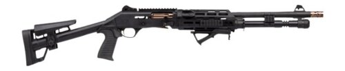Panzer Arms PAM4NCSBBTMFSS M4 Pro AI Semi-Auto 3" 5+1 18.50" Black Ported Barrel, Black Aluminum Receiver w/Picatinny Rail, Skeleton Stock