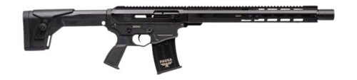 Panzer Arms PAAR12BLF AR12 G5 Semi-Auto 3" 5+1 18.50" Black Cerakote Aluminum/Polymer Receiver w/Picatinny Rail, M-LOK Handguards, Black Synthetic Stock