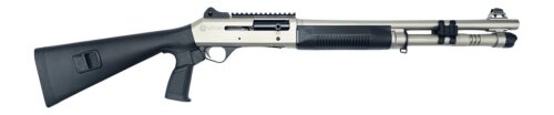 Panzer Arms PAM4MTSSS M4 Semi-Auto 3" 5+1 18.50" Nickel Barrel, Nickel Aluminum Receiver w/Picatinny Rail, Black Fixed Synthetic Stock, Black Polymer Grip