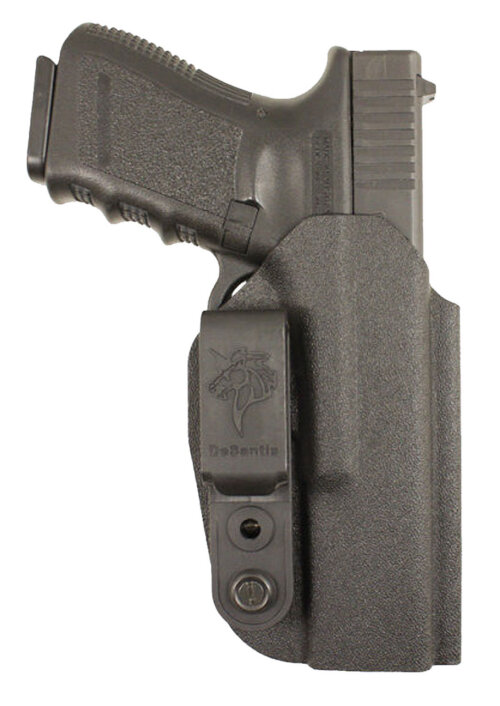 DeSantis Gunhide 137KJ8JZ0 Slim-Tuk IWB Black Kydex Belt Clip Fits Sig P365 Ambidextrous