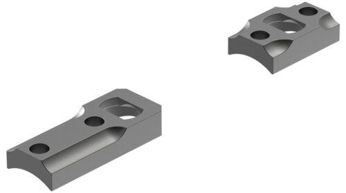 Leupold 171901 Dual Dovetail Base Set Matte Black Ruger American