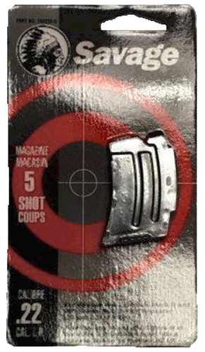 Savage Arms 90005 MKII  5rd 22 LR/17 Mach 2 Blued Steel