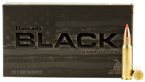 Hornady 83464 Black  6.8mmRemSPC 110gr Hornady V Max 20 Per Box/10 Case