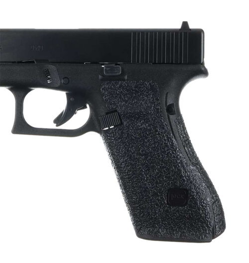 Talon Grips 103R Adhesive Grip  Compatible w/Glock Gen3 17/22/24/31/34/35/37, Black Textured Rubber