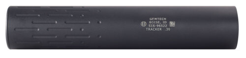 Gemtech 12116 Tracker  30 Cal 1.6" Black Hardcoat Anodized Aluminum 5/8"-24 tpi