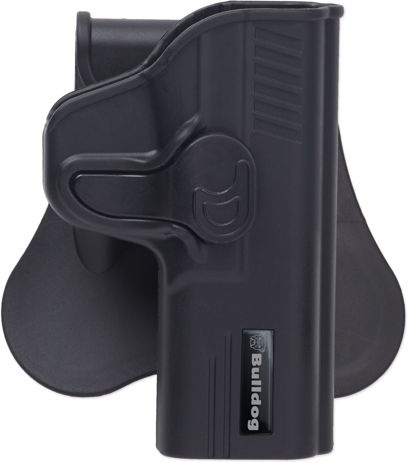 Bulldog RRG19 Rapid Release OWB Black Polymer Paddle Compatible w/Glock 19/23/32 Right Hand