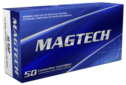 Magtech 45GA Range/Training 45GAP 230gr Full Metal Jacket 50 Per Box/20 Case