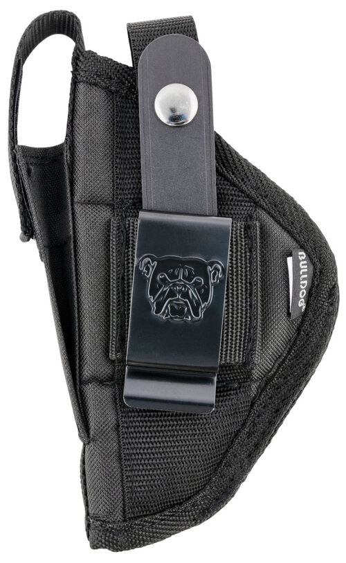 Bulldog FSN3 Extreme OWB Black Nylon Belt Loop/Clip Compatible w/Taurus Millennium Fits 2.50-3.75" Barrel Ambidextrous
