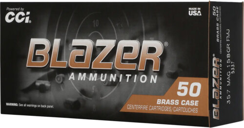 CCI 357 158GR BLZBRSS FMJ 50RD