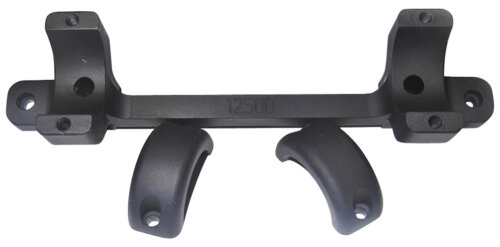 DNZ 18500 Game Reaper Scope Mount/Ring Combo Matte Black 1" Tube Fits Browning A-Bolt/A-Bolt II Long Action Rifle, Medium Rings