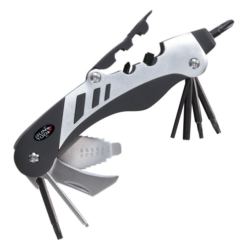 Real Avid AVGTCL211 Gun Tool  Black/White Rubber Grip Coated Polymer Jackets Rifle/Shotgun