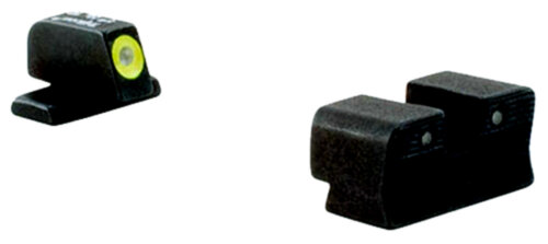 Trijicon 600573 HD Night Sights  Green/Tritium Yellow Outline Front Sight-Green Tritium Black Outline Rear Sight Sig Sauer P225/P226/P228 #8 Front/#8 Rear