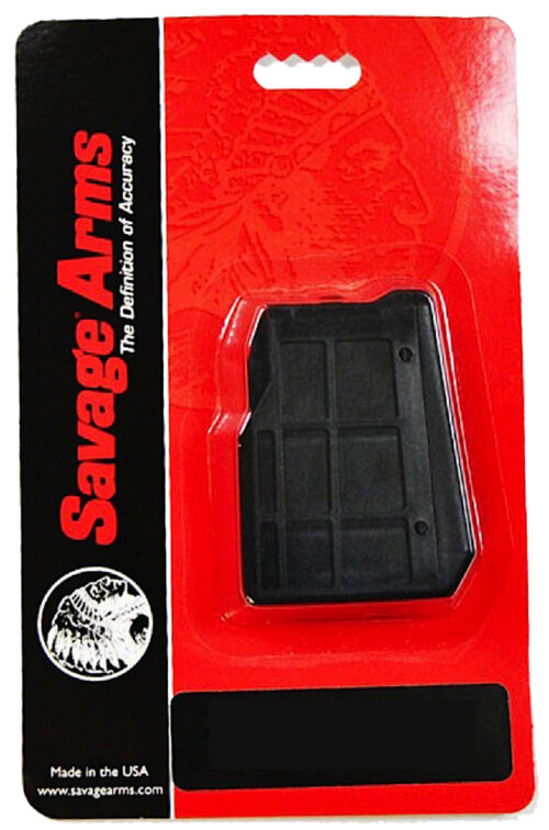 Savage Arms 55250 25  4rd 17 Hornet Black Polymer