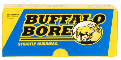 Buffalo Bore Ammunition 8C20 Lever Gun Strictly Business 45-70Gov 350gr Semi Jacketed Flat Point 20 Per Box/12 Case