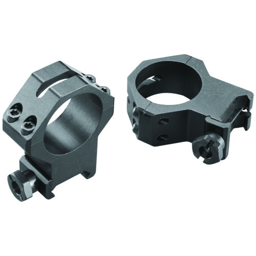 Weaver Mounts 48367 Four-Hole Skeleton Rings  Matte Black 30mm Extra High