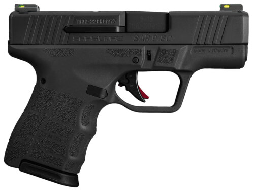 SAR FIREARMS SAR9 SC 9MM BLK 3.3" 12+1    #