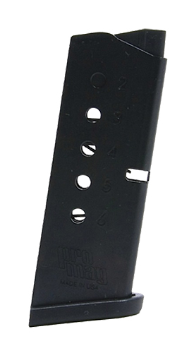 ProMag SMI20 Standard  6rd 380 ACP Fits S&W Bodyguard Blued Steel