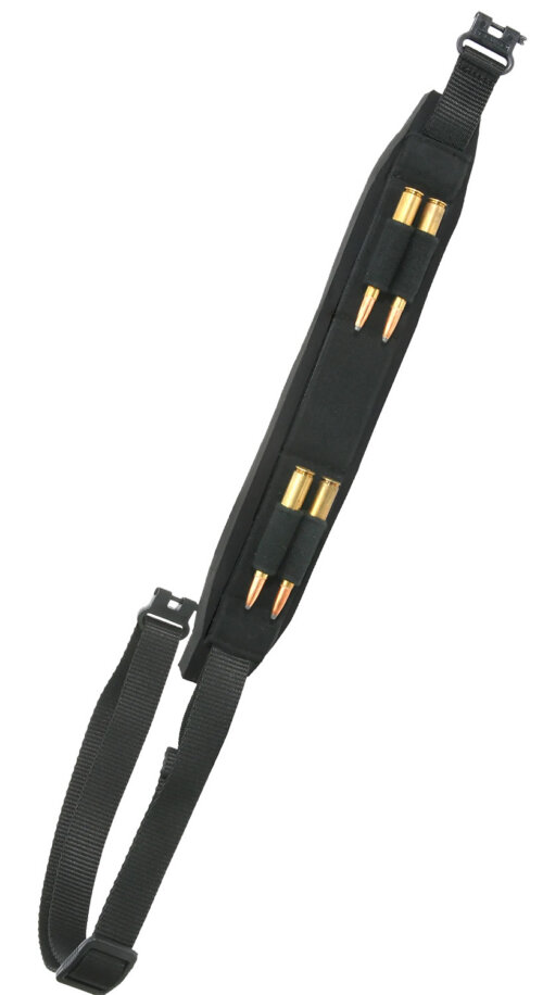 Outdoor Connection NDMB90142 Neo Magnum Sling Black Neoprene Adjustable Rifle/Shotgun