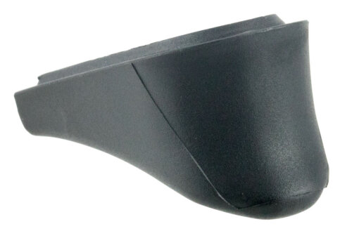 Pearce Grip PGXDS Grip Extension  made of Polymer with Black Finish & 3/4" Gripping Surface for Springfield XD-S, XD-E, XD-S Mod.2 with Single Stack Magazines