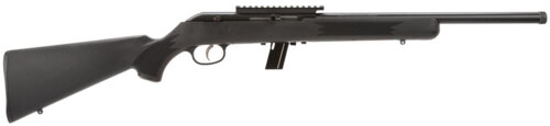 Savage Arms 45110 64 FV-SR Full Size 22 LR 10+1 16.50" Matte Black Heavy Barrel, Matte Black Picatinny Rail Carbon Steel Receiver, Matte Black Fixed Synthetic Stock, Right Hand