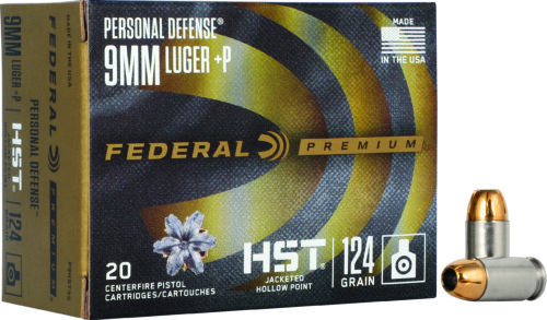 FDR 9MM+P 124GR HST JHP 20RD