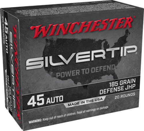 WIN 45AP 185GR SLVRTP HP 20RD