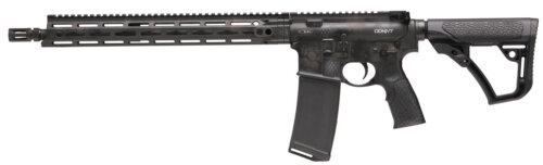 Daniel Defense 0212802267047 DDM4 V7 5.56x45mm NATO 16" 30+1 Rattlecan Cerakote 6 Position w/SoftTouch Overmolding Stock