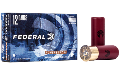 FEDERAL POWERSHOK 12GA 2.75 RIFLED SLUG (F127RS)