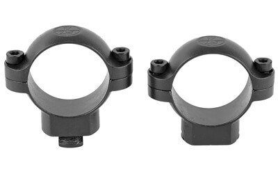 Leupold, Standard Rings, 1" Medium Height, Black