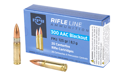 PP300BF PPU 300BLK FMJ 125GR 20/1000