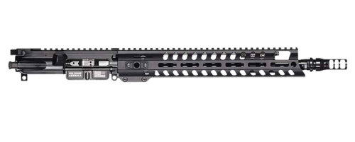 Patriot Ordnance Factory  Renegade + Complete Upper 5.56x45mm NATO 10.50" Black Nitride Barrel Aluminum Black Anodized Receiver 9" M-LOK Handguard Adjustable Block