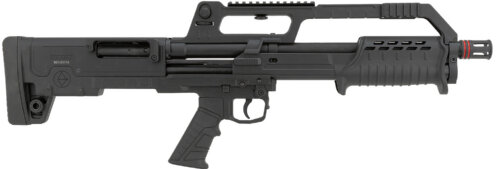 Escort HEBP12180101 PX BullTac 12 Gauge Pump 3" 5+1 18" Black Stainless Steel Barrel, Black Aluminum/Polymer Receiver w/Picatinny Rail, Black Bullpup Synthetic Stock, Black Grip
