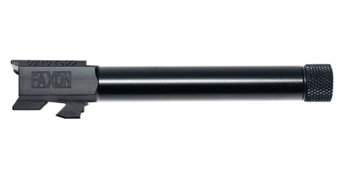 Faxon Firearms GA910N22NGQ-T Duty Series  9mm Luger Threaded Black Nitride Steel, Fits G22 Gen2-4
