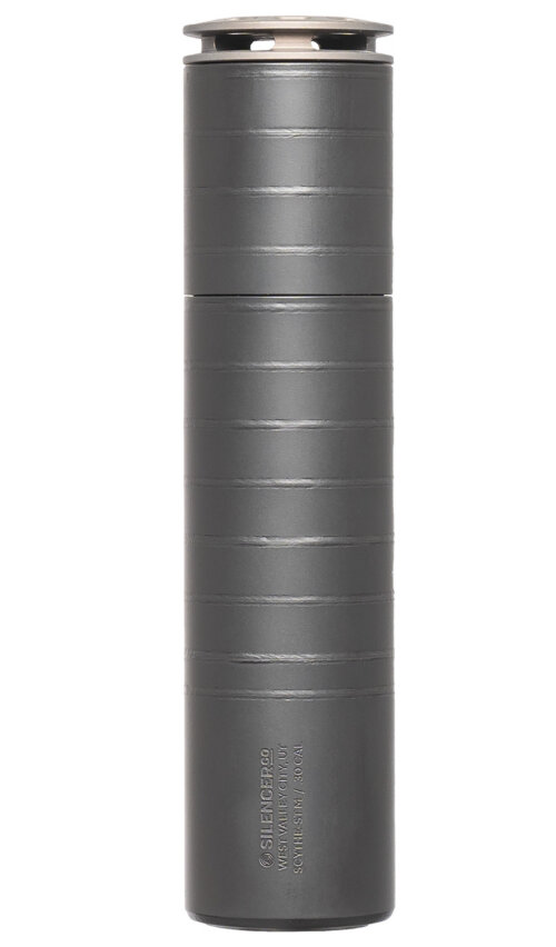 SilencerCo SU5421 STM Scythe .30 Cal 1.73" Black Stainless Steel 5/8"x24