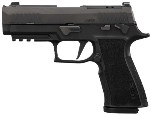 SIG 320XCA10COMPMS     P320 10MM 3.8 15R OR MS BLK